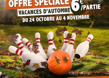 Offre spéciale vacances d'automne du 24 octobre au 4 novembre